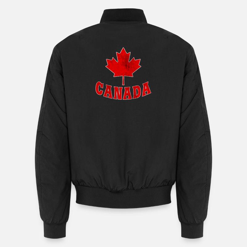 Kanada / Geschenk / Ahornblatt / Geschenkidee Unisex Bomberjacke