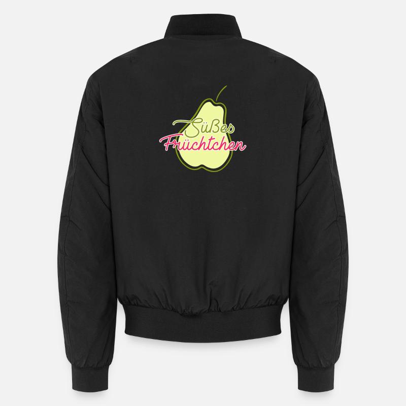 Fruit Fruit Gift Idea Fruits Fun Sayings Fruit Unisex Bomber Jacket