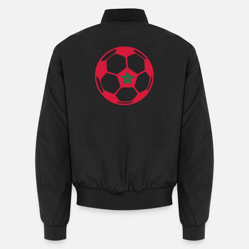 ballMOROCCO - Unisex Bomber Jacket - black