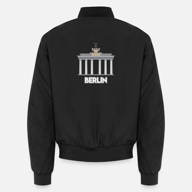 Sightseeing Brandenburg Gate Berlin Unisex Bomber Jacket