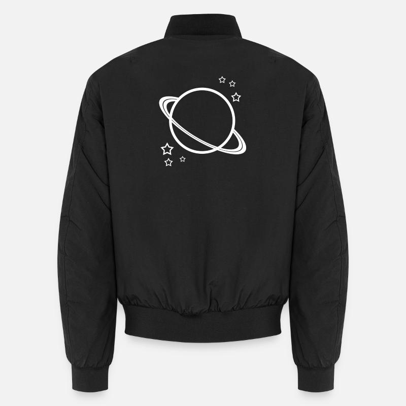 Univers Planet Space Bomber unisexe
