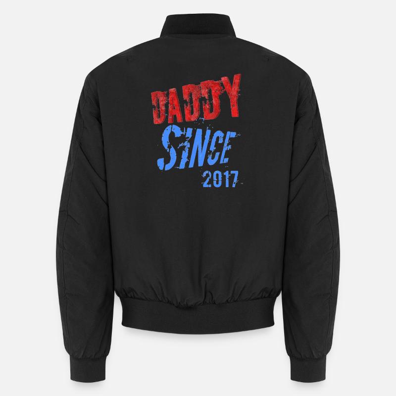 DADY SINCE - Unisex Bomber Jacket - black