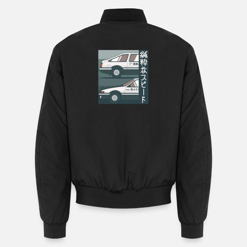 Pure Speed Retro Car Bomber unisexe