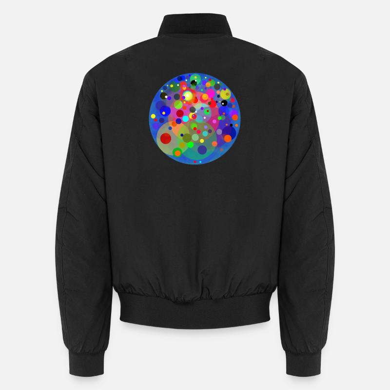 Planet der Planeten - Unisex Bomberjacke - Schwarz