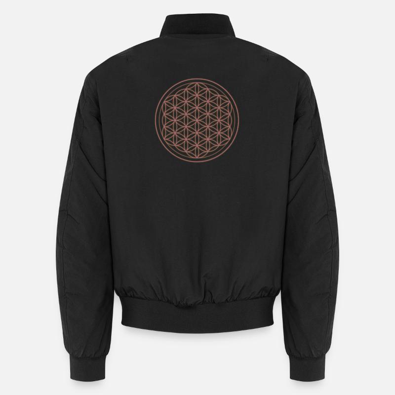 Fleur de vie Bomber unisexe