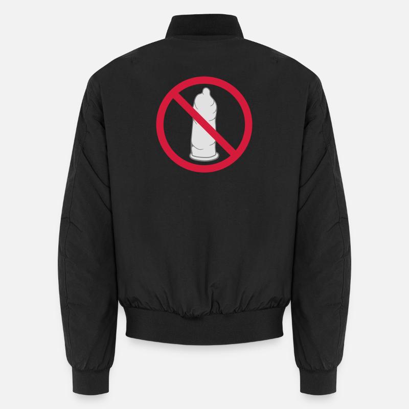 aucun préservatif de bouclier interdit avec protection Bomber unisexe