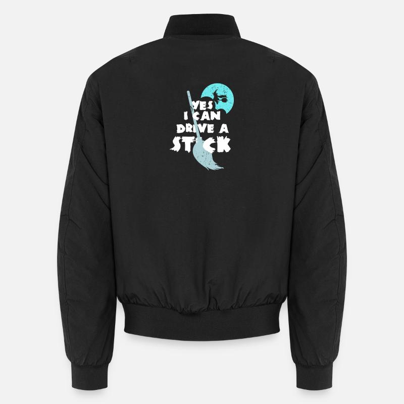 Witch halloween - Unisex Bomber Jacket - black