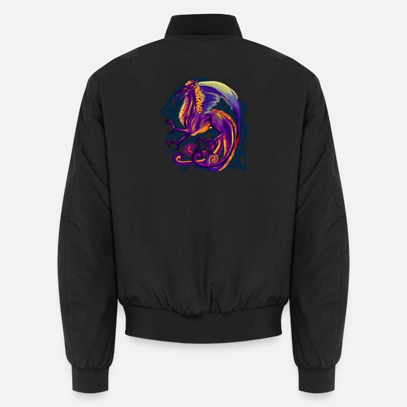 dragon - Bomber unisexe - noir