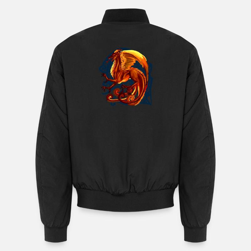 dragon rouge Bomber unisexe