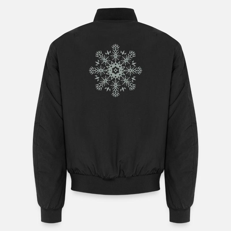 un ornement de flocon de neige Bomber unisexe