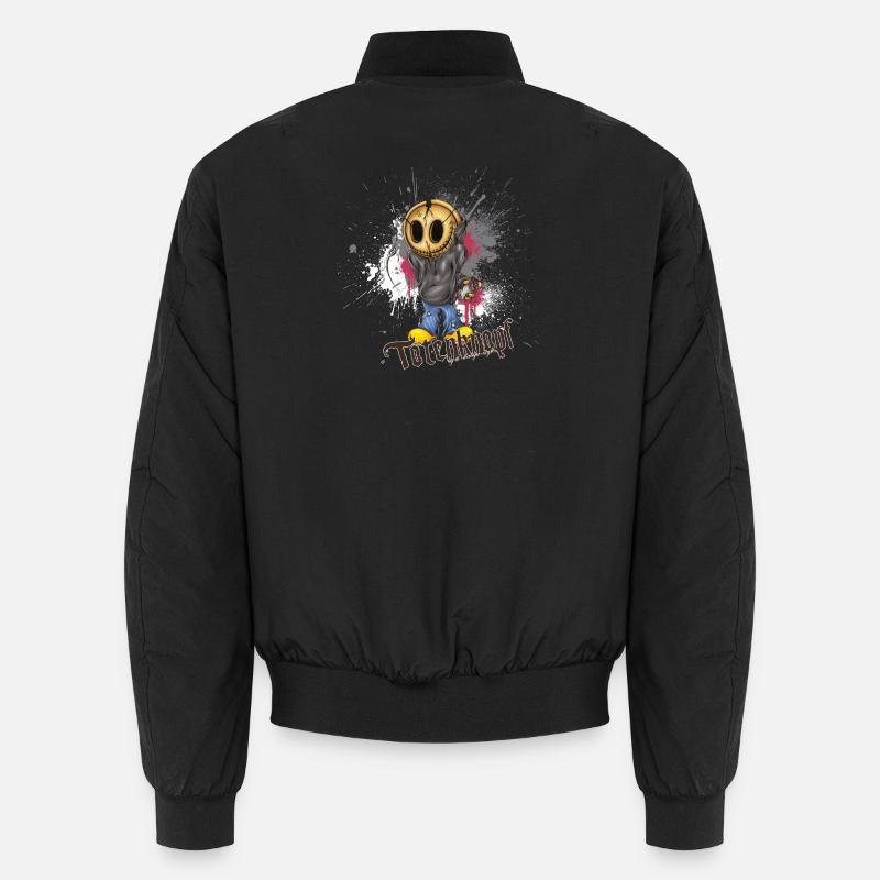Totenknopf Graffiti Love Unisex Bomberjacke