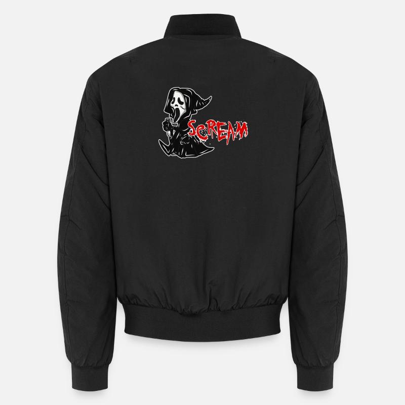 Cri cadeau d'halloween Bomber unisexe