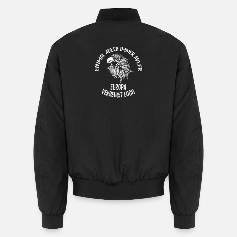 Exclusive Europe shirt! Once eagle always eagle! Unisex Bomber Jacket