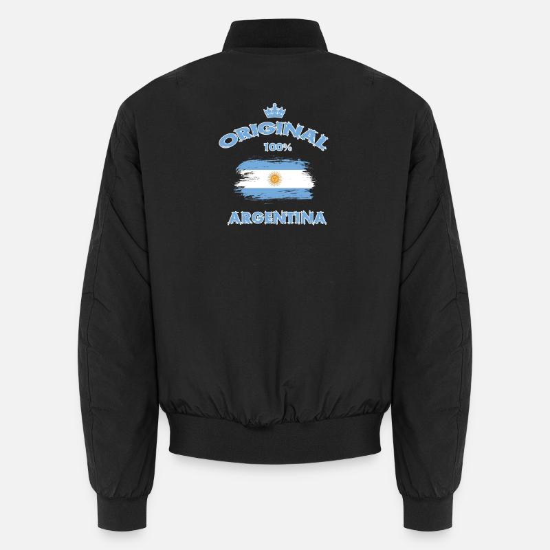 Argentinien Original 100% / Geschenk Südamerika Unisex Bomberjacke