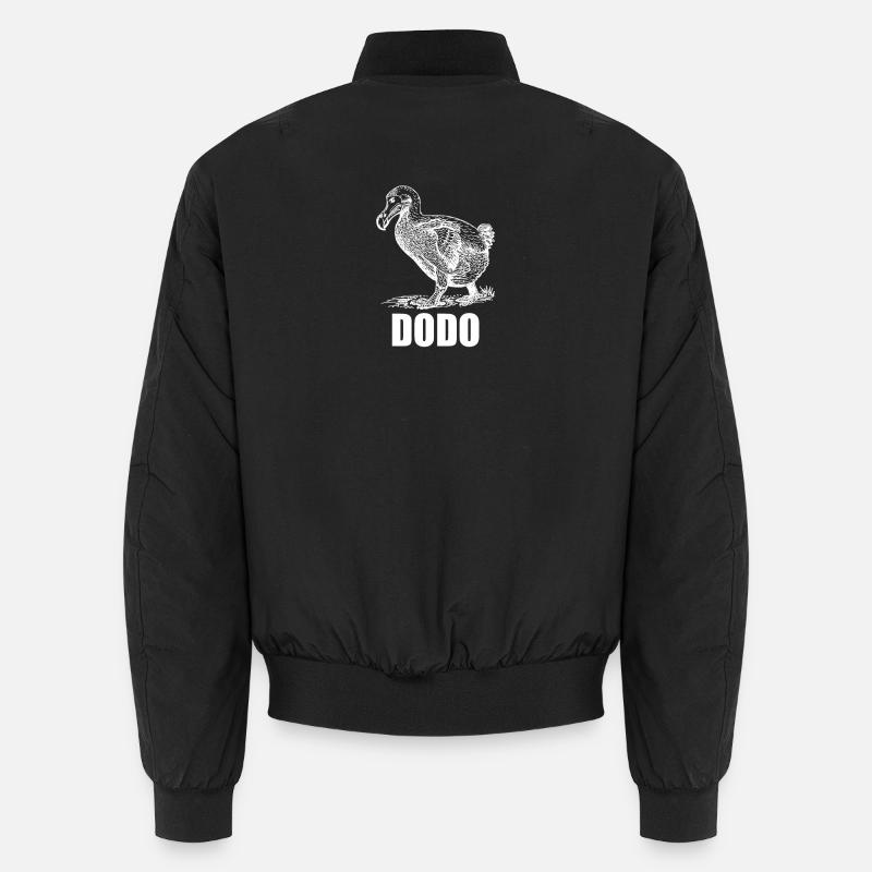 Dodo Vogel - Unisex Bomberjacke - Schwarz