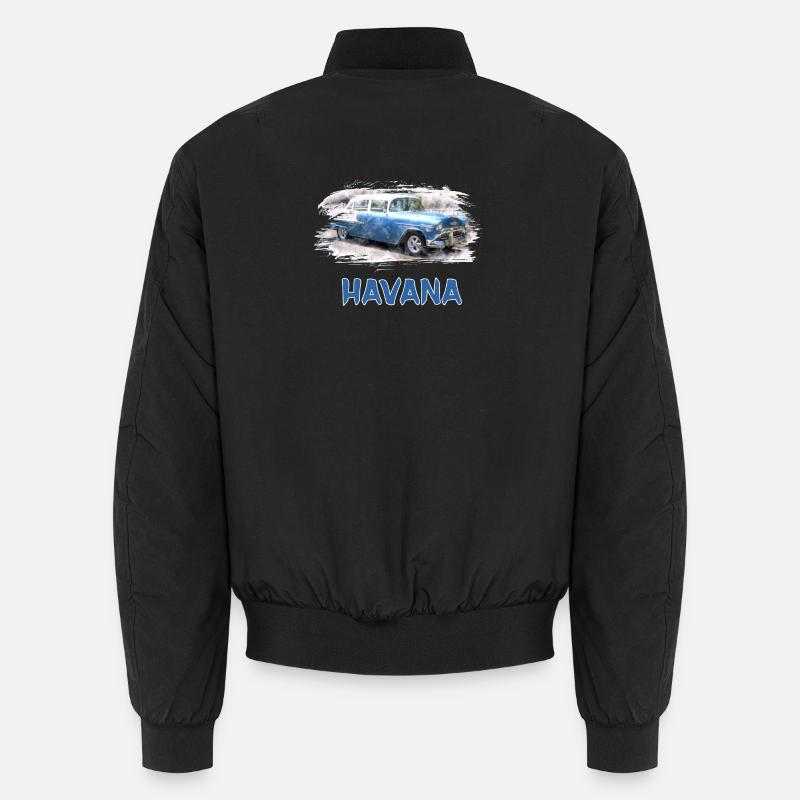Havane Oldtimer / Cadeau Caraïbes Havana Cuba Bomber unisexe