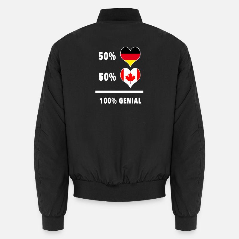 Germany and Canada awesome / Gift Unisex Bomber Jacket