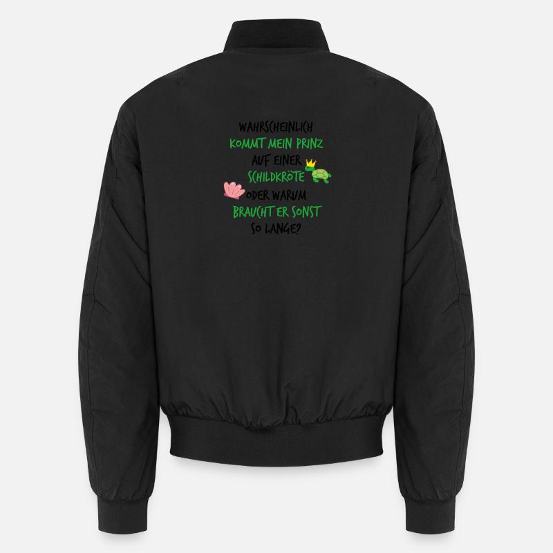 Prinzessin Prinzessinnenshirt Geschenkidee Krone Unisex Bomberjacke