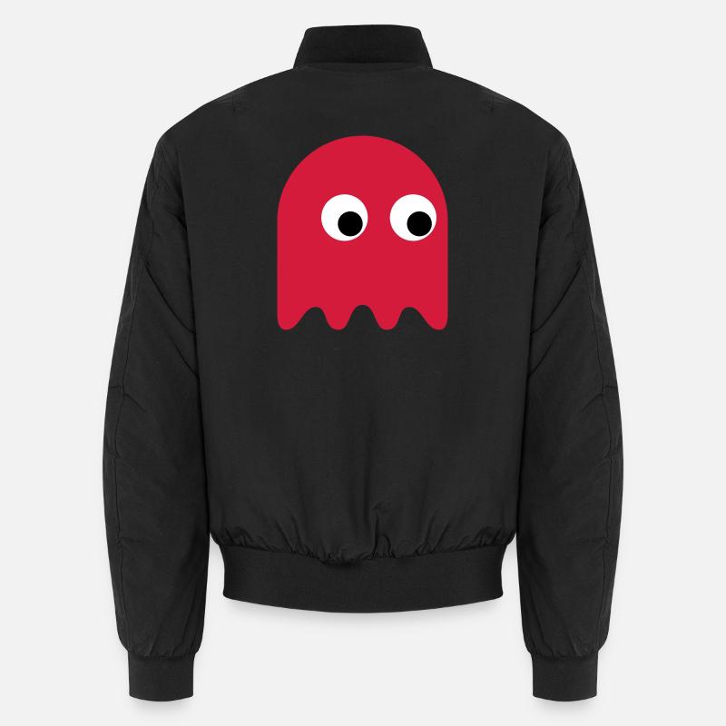 Game Classics Ghost - Unisex Bomberjacke - Schwarz