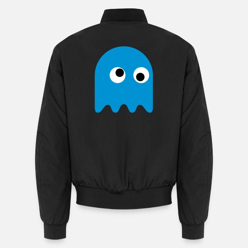 Game Classics Ghost - Unisex Bomberjacke - Schwarz