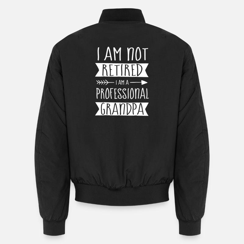 Ich bin ein professionelles Opa-Shirt Unisex Bomberjacke