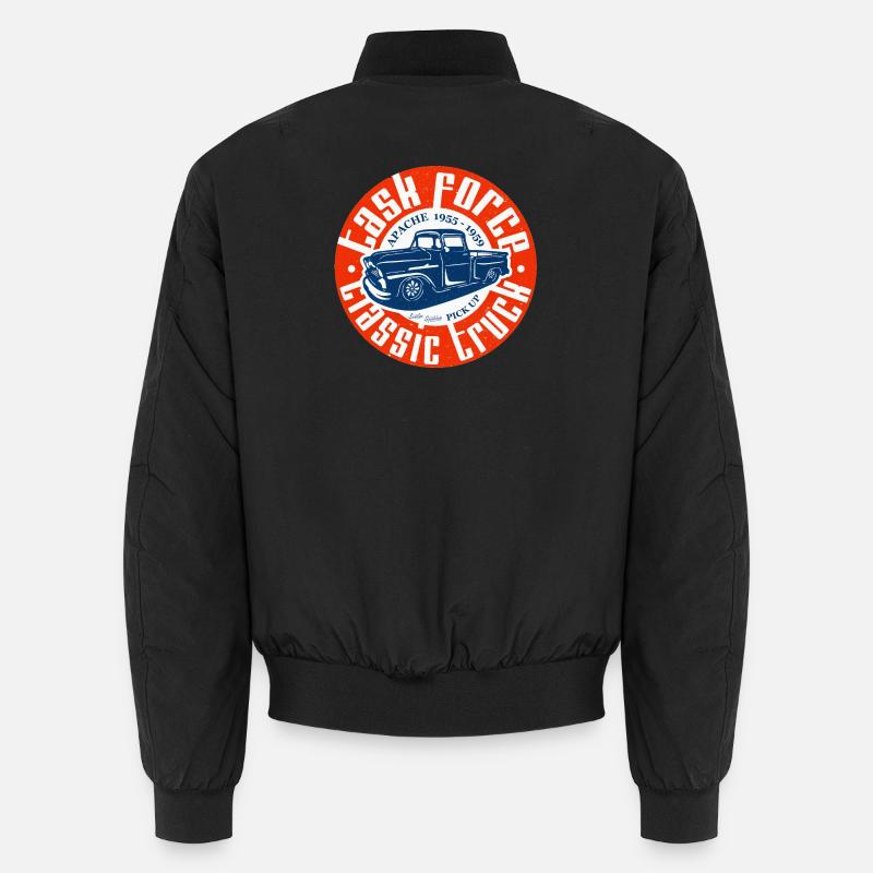 Apache Classic Truck - Unisex Bomberjacke - Schwarz