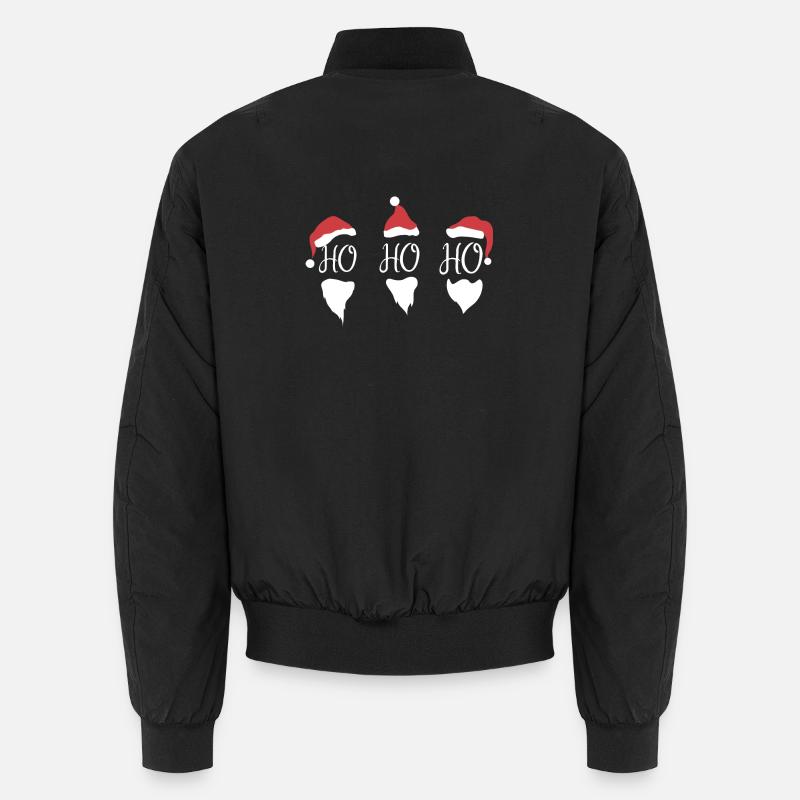 Nikolaus - Unisex Bomberjacke - Schwarz