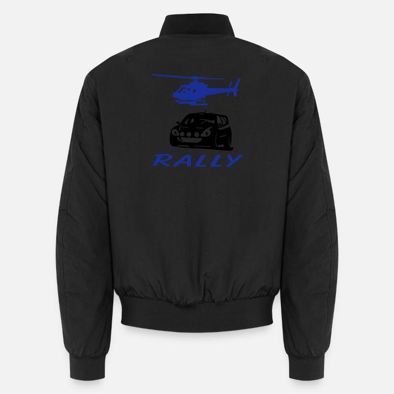Rally - Unisex Bomberjacke - Schwarz