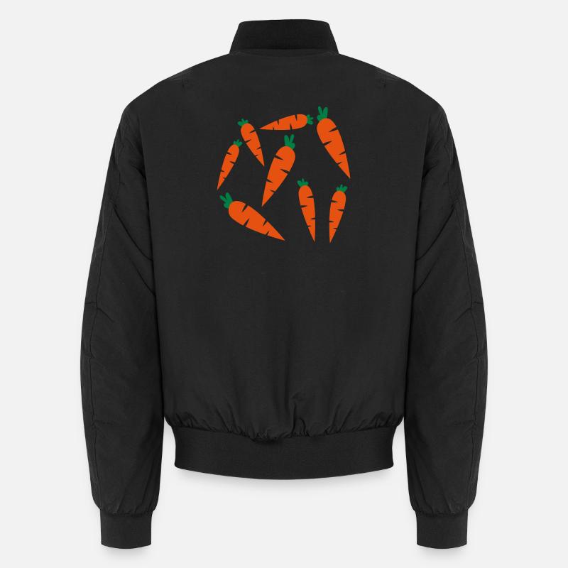 carrots - Unisex Bomberjacke - Schwarz