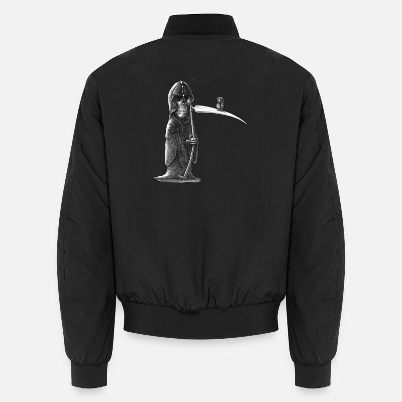 shit happens Unisex Bomberjacke