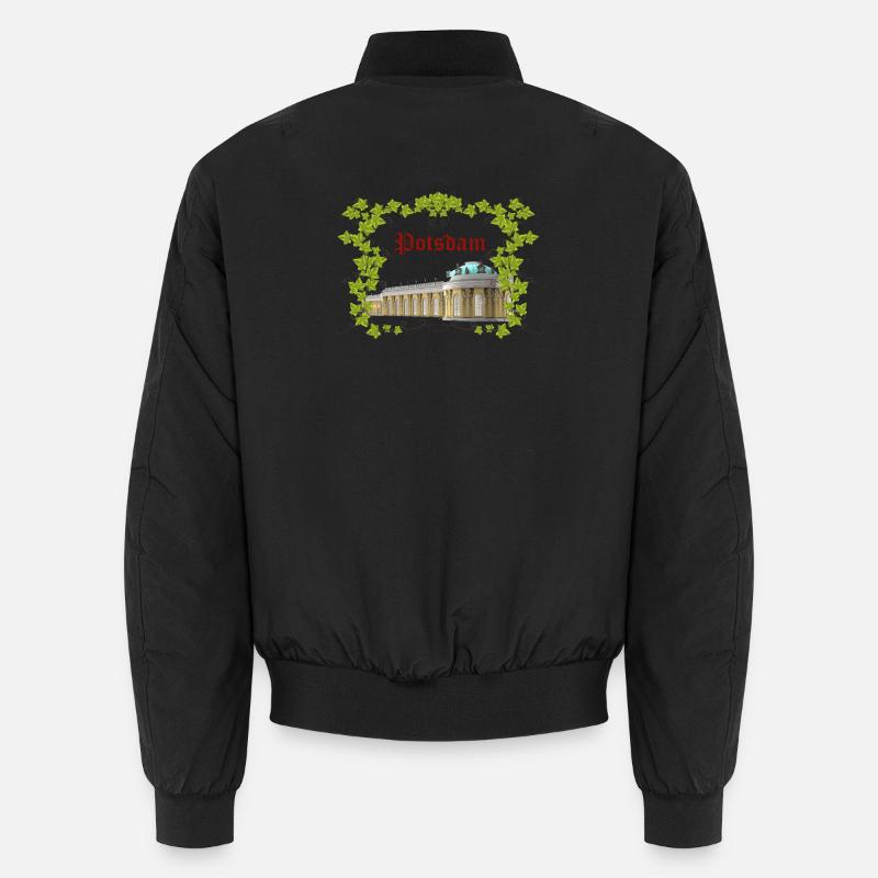 POTSDAM - Unisex Bomberjacke - Schwarz