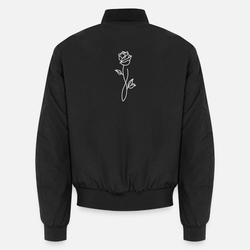 Rose Bomber unisexe