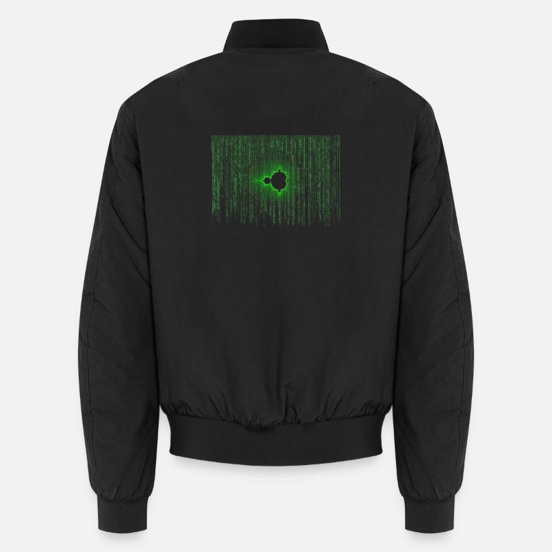 Matrix meets apple males by Le & Je Unisex Bomber Jacket
