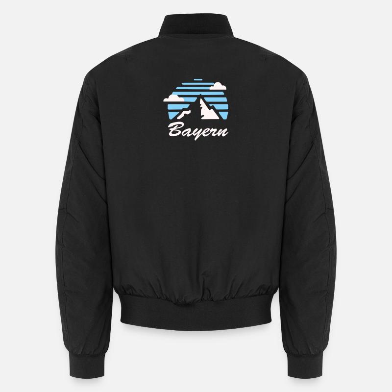 Bavière, Montagnes, , Cadeau Bomber unisexe