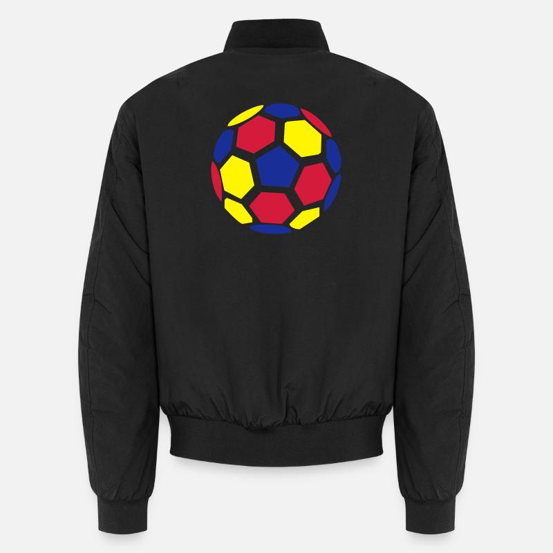 Kolumbien Ball Unisex Bomberjacke