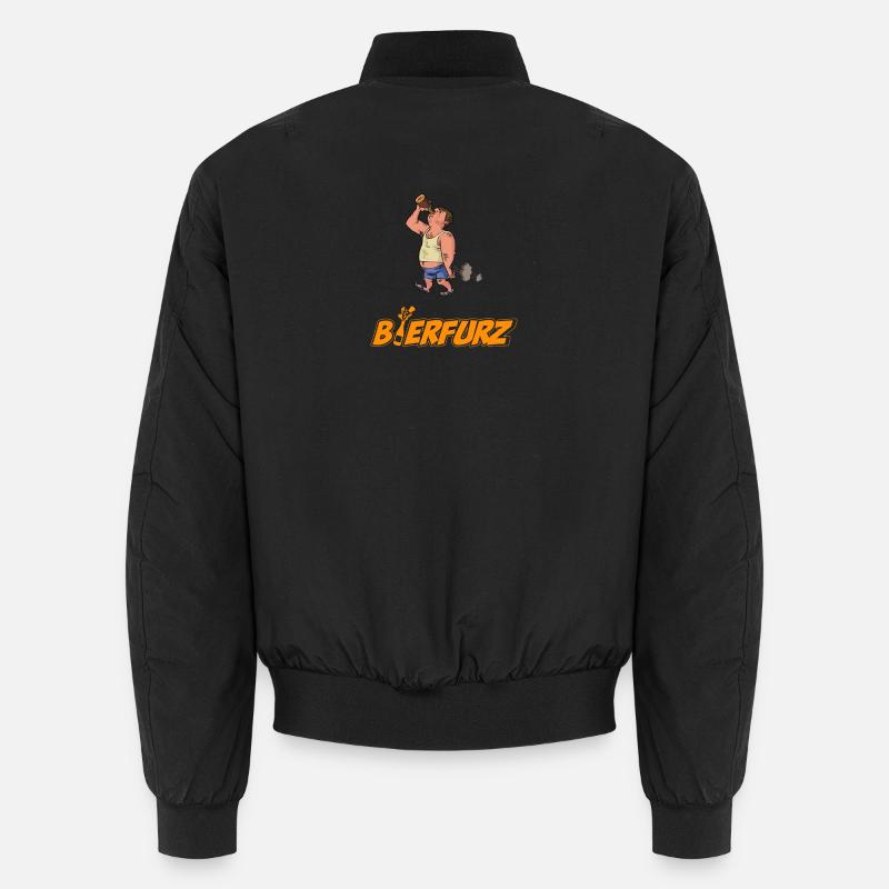 Bierfurz - Bomber unisexe - noir
