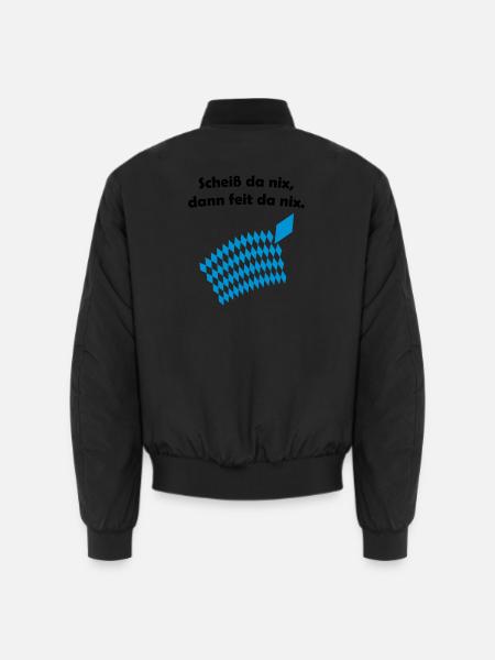 Bavaria - Unisex Bomber Jacket - black