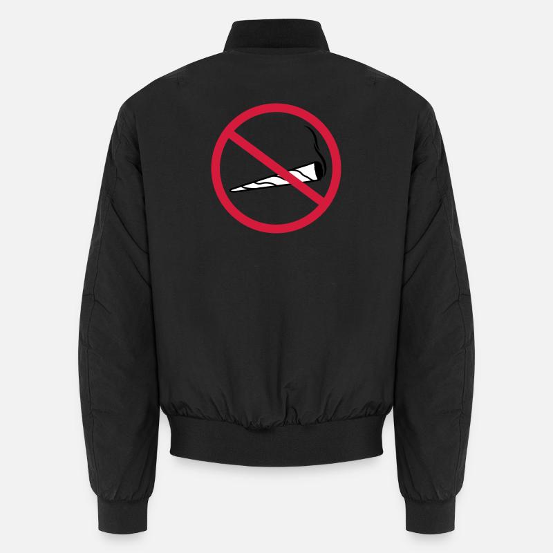zone de bouclier interdite commune sans clipart logo chanvre Bomber unisexe