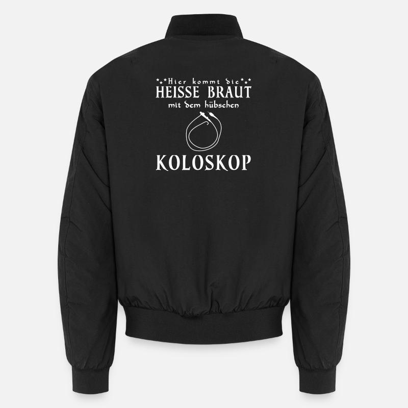 Médecin chaud mariée drôle de blagues cadeau Bomber unisexe