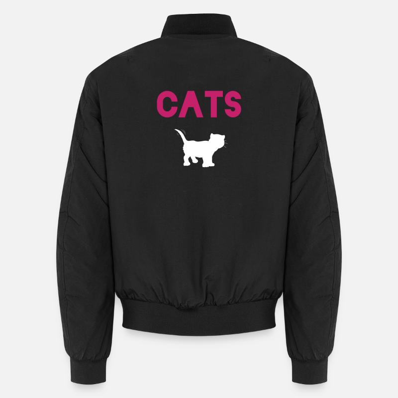 Gift idea for cat lover Unisex Bomber Jacket