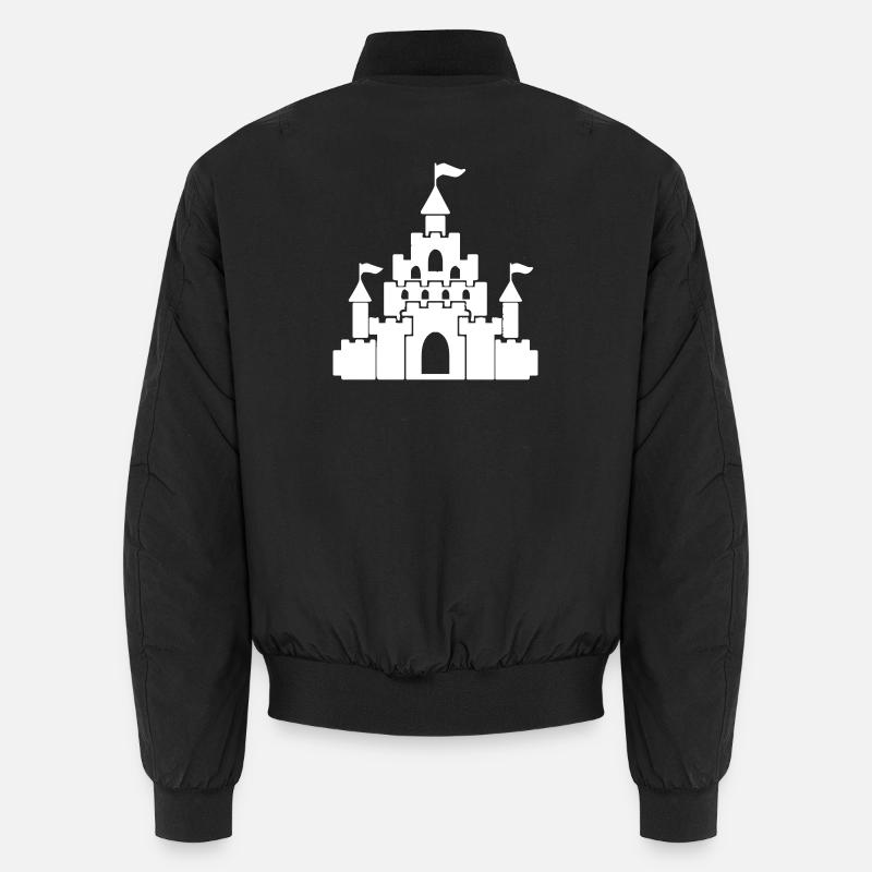 A magnificent castle Unisex Bomber Jacket