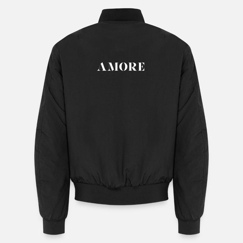 Amore - Unisex Bomberjacke - Schwarz