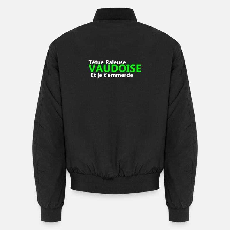 Têtue râleuse vaudoise Bomber unisexe