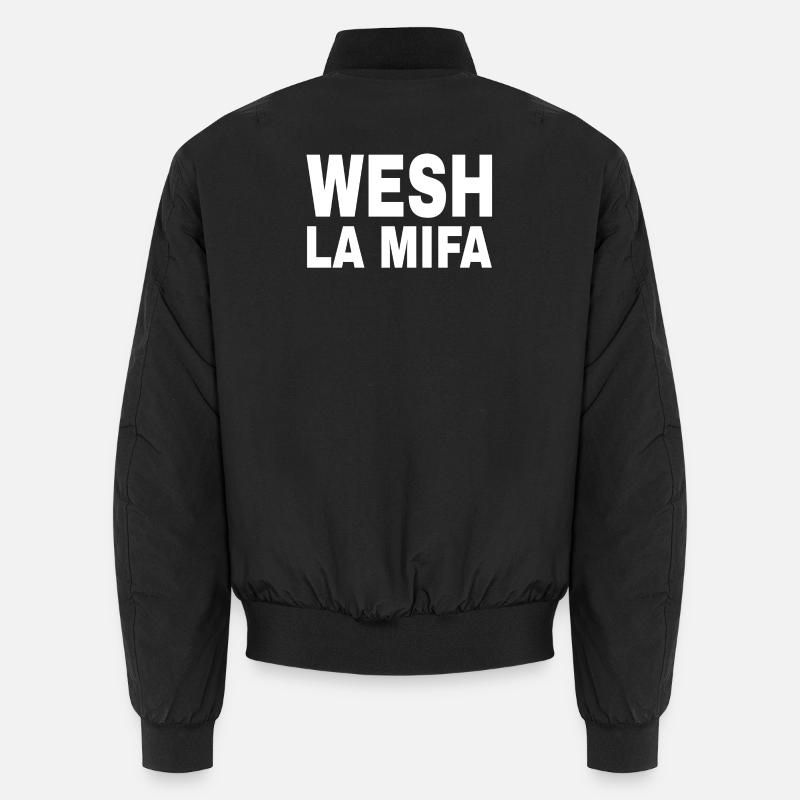 Artistic expression of the committed Mifa Unisex Bomber Jacket