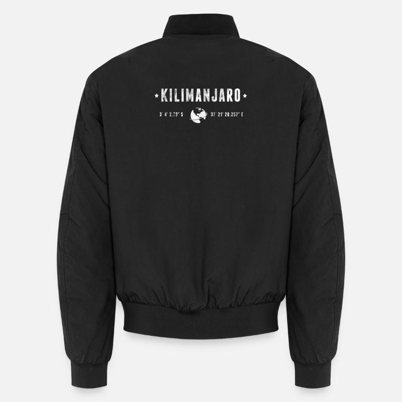 Kilimanjaro - Unisex Bomber Jacket - black