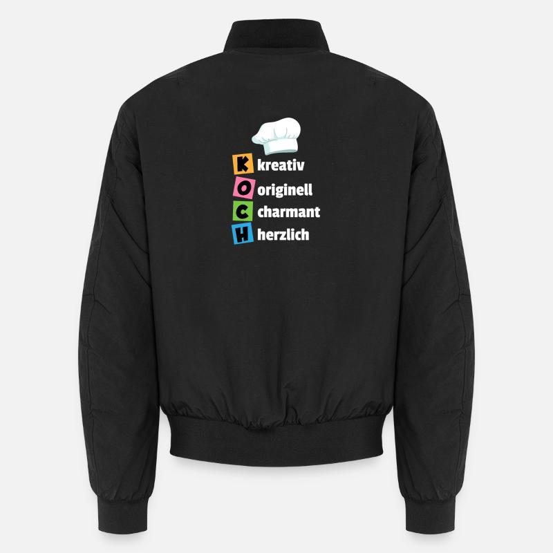 Chef - Créatif, original, charmant, cordial Bomber unisexe