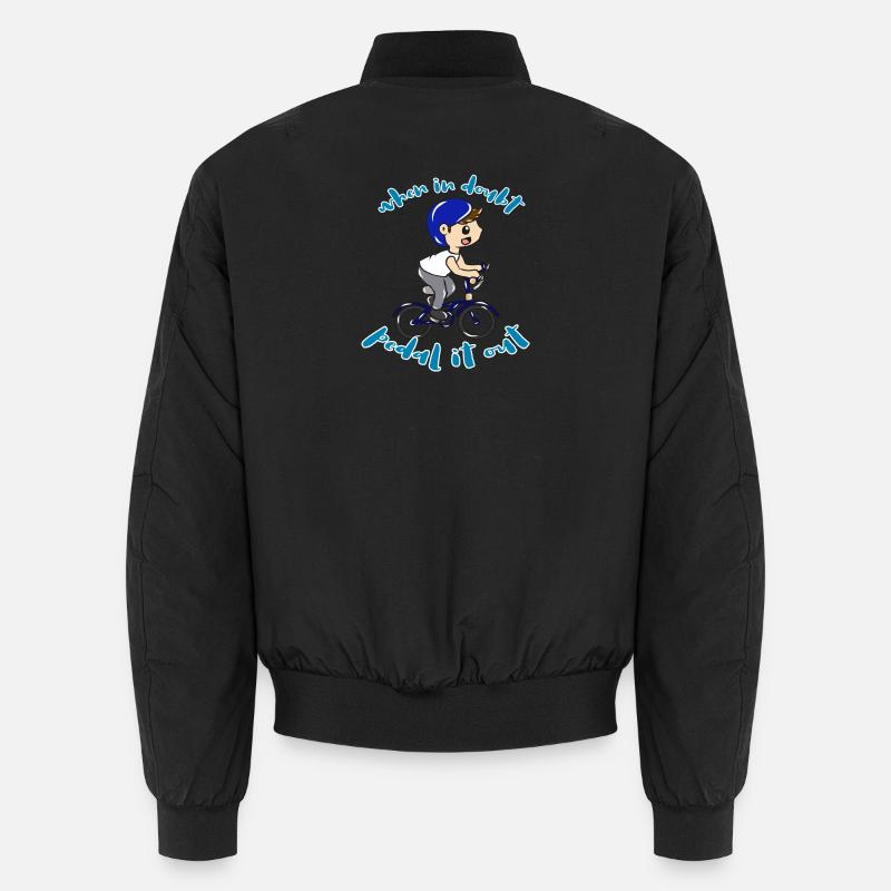 Bicycle Sports - Unisex Bomber Jacket - black
