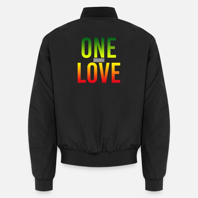 One Love Gradient : Unité dans la couleur Bomber unisexe