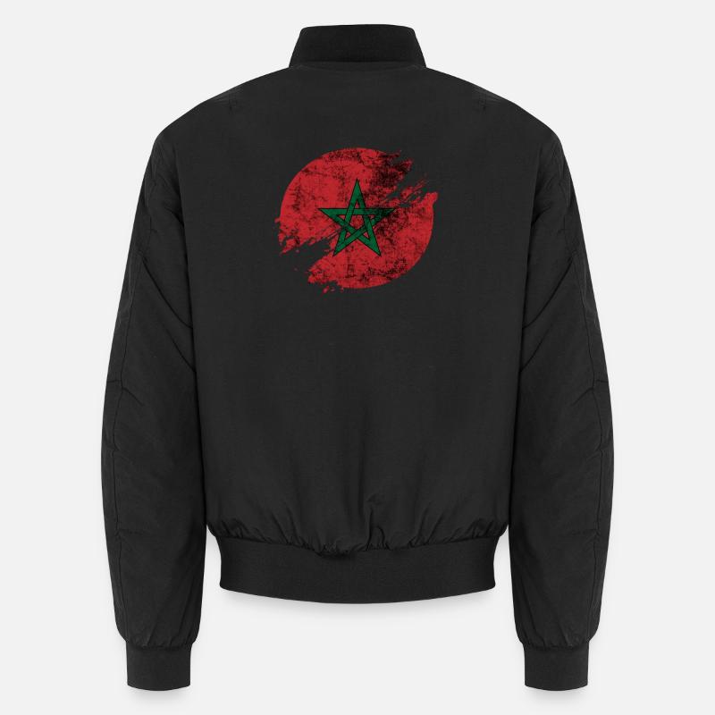 Morocco Circle Blurry Vintage / Gift Unisex Bomber Jacket
