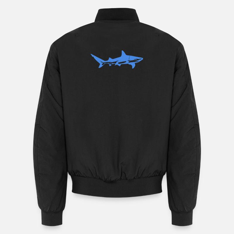 Requin bleu Bomber unisexe